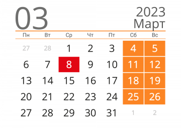 Что ожидает нас в марте 2023?